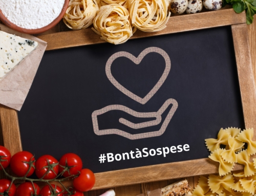 Iniziativa #BontàSospese per donare pasti (e altro) a chi è in difficoltà, offerti dai clienti